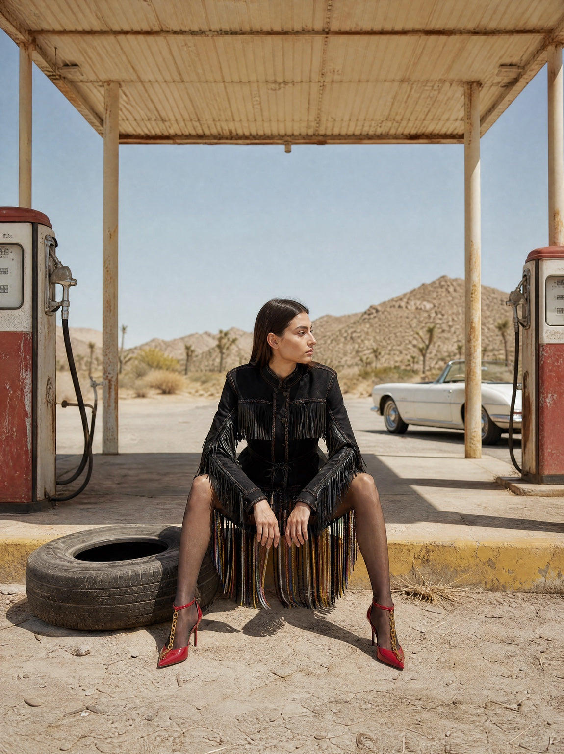 Marfa desert editorial